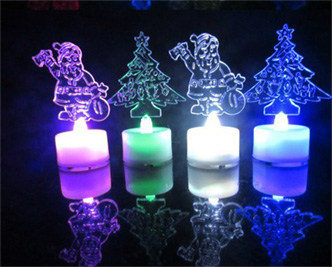 led candle for christmas used