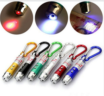3in1 UV laser led keychain