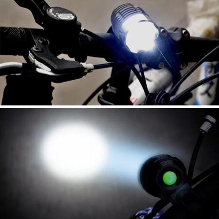LED Bicycle Light 3 Modes Headlamp Bright