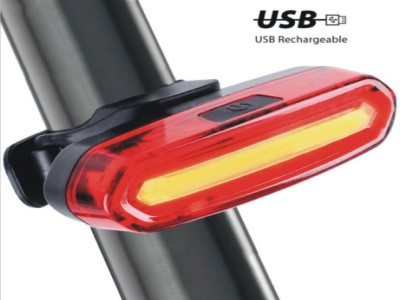 USB Rechargeable Bike Tail Light Rear Bicycle Light
