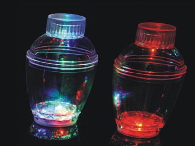 Multi-Color LED Flashing Shaker for Drinking