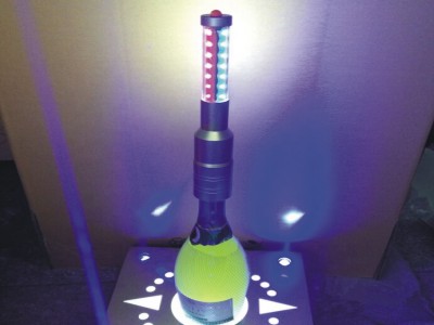 Rechargeable Sparkler Champagne Bottle LED Strobe Baton