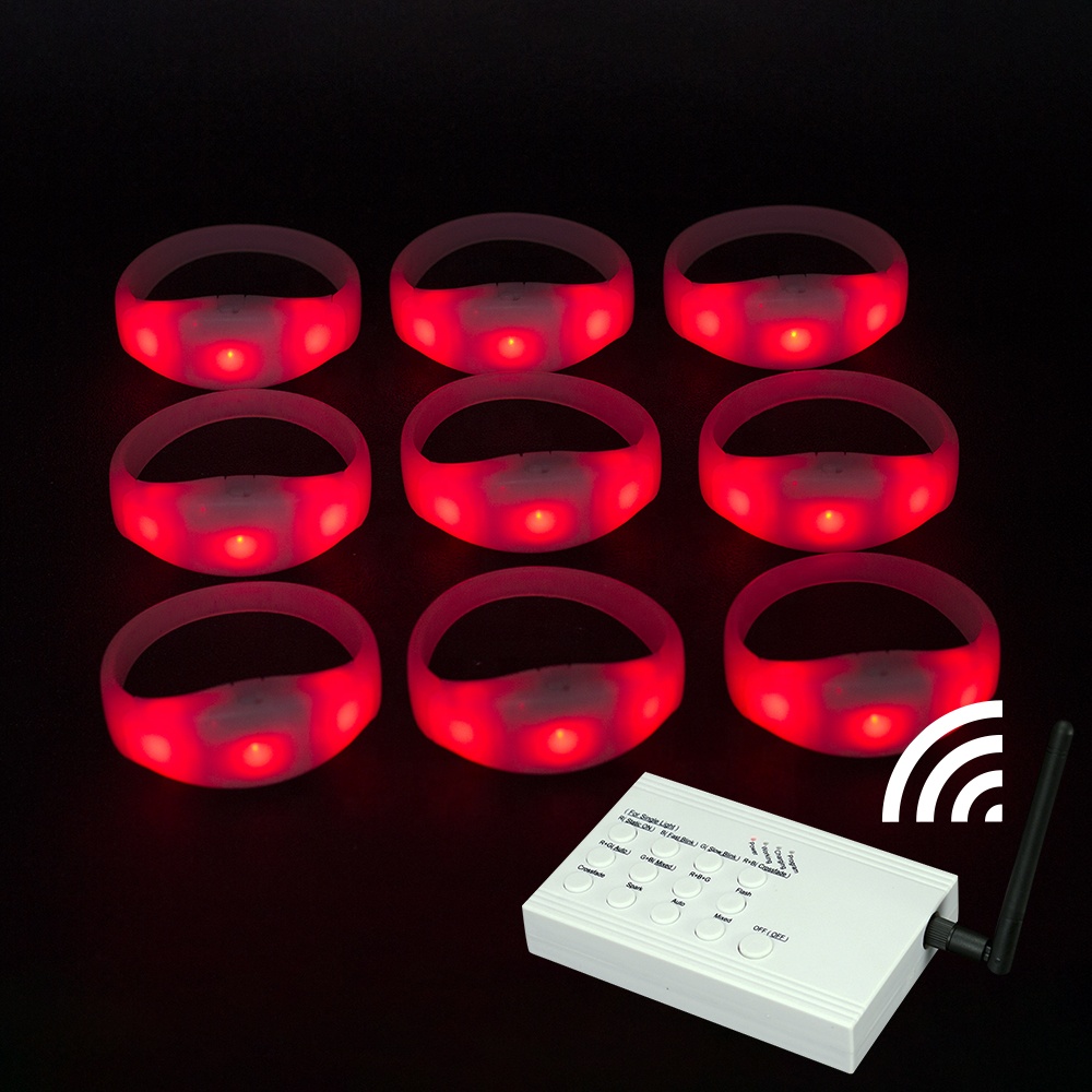 RFID Light up Wristband/Remote Controlled DMX LED Bracelet